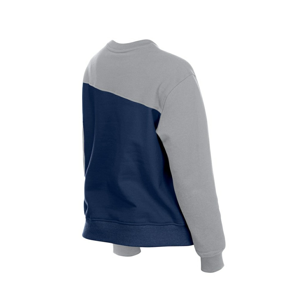 Chicago Cubs Women's Gameday Fleece Sweatshirt Royal/Gray