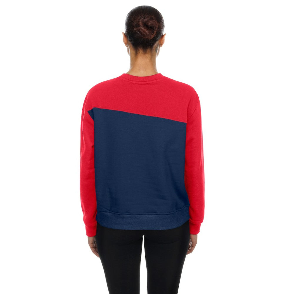 Boston Red Sox Women's Gameday Fleece Sweatshirt Navy/Red