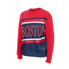 Boston Red Sox Women's Gameday Fleece Sweatshirt Navy/Red