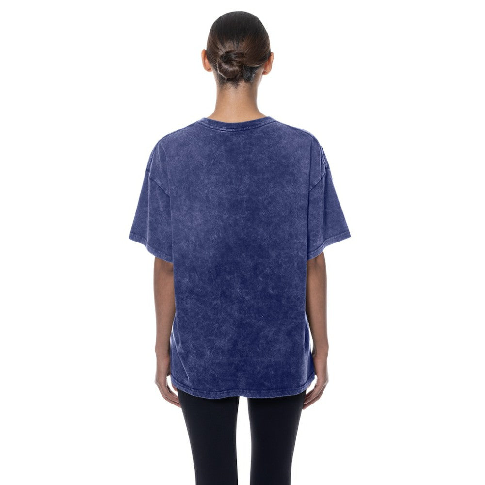 Los Angeles Dodgers Women's Oversized Boyfriend T-Shirt Blue