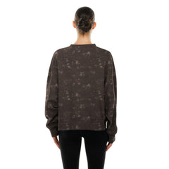 San Diego Padres Women's Throwback Oversized Boxy Sweatshirt Brown