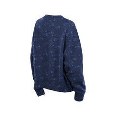 Detroit Tigers Women's Throwback Oversized Boxy Sweatshirt Navy