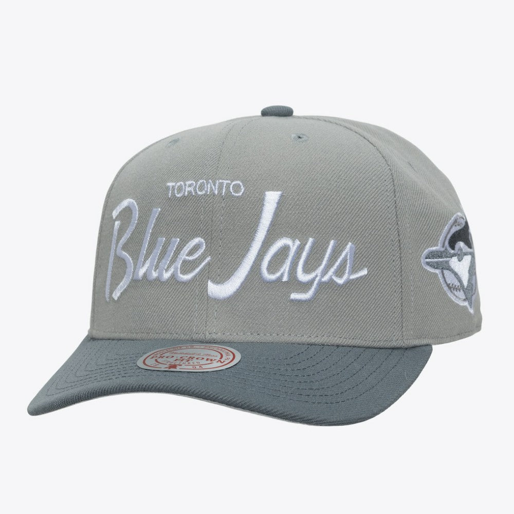 Toronto Blue Jays Cooperstown Thunderstorm Head Coach Pro-Crown Adjustable Hat Gray