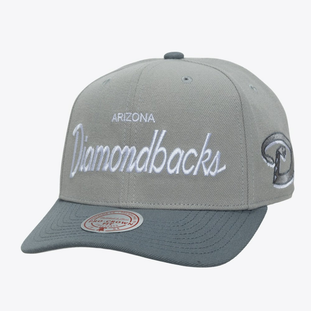 Arizona Diamondbacks Cooperstown Thunderstorm Head Coach Pro-Crown Adjustable Hat Gray