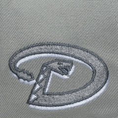 Arizona Diamondbacks Cooperstown Thunderstorm Head Coach Pro-Crown Adjustable Hat Gray