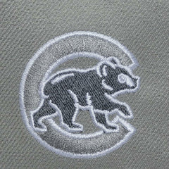 Chicago Cubs Thunderstorm Head Coach Pro-Crown Adjustable Hat Gray