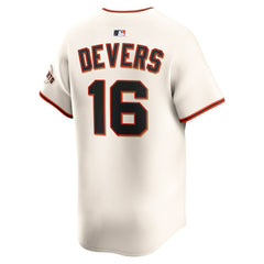 Rafael Devers San Francisco Giants Home Limited Player Jersey Cream