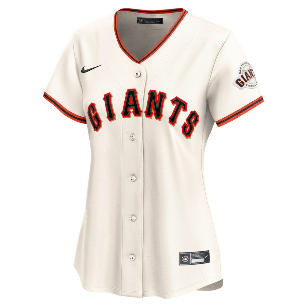Rafael Devers San Francisco Giants Women's Home Limited Player Jersey Cream