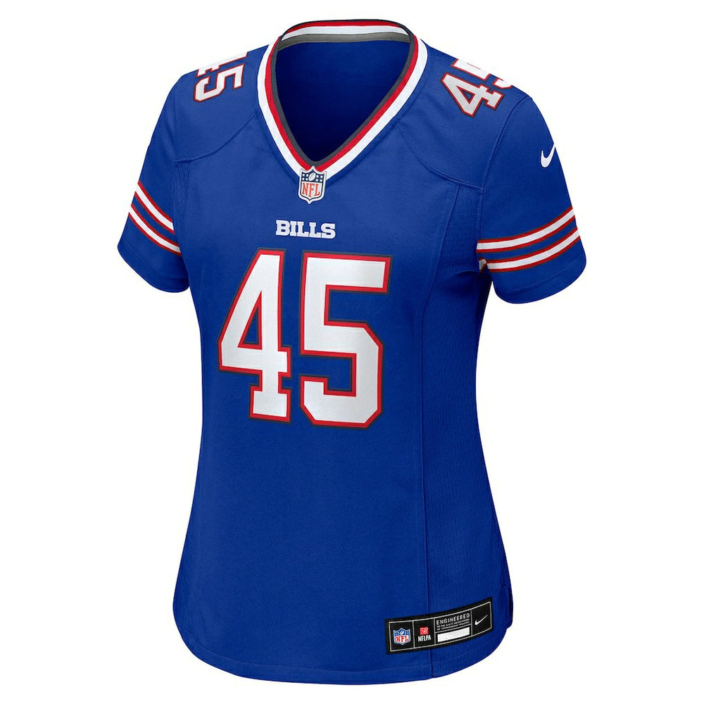 Shaq Thompson Buffalo Bills Women's Team Game Jersey - Royal for sale