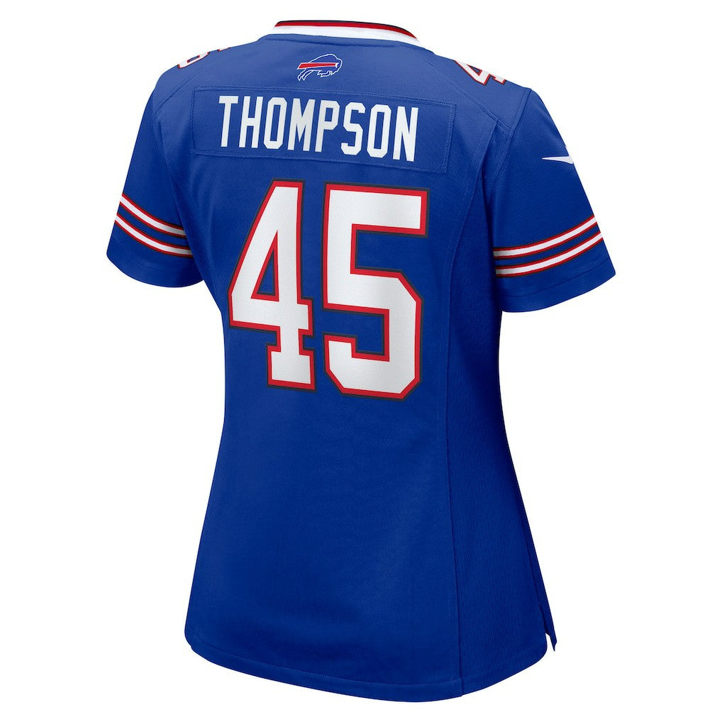 Shaq Thompson Buffalo Bills Women's Team Game Jersey - Royal for sale