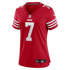 Thomas Morstead San Francisco 49ers Women's Team Game Jersey - Scarlet on sale