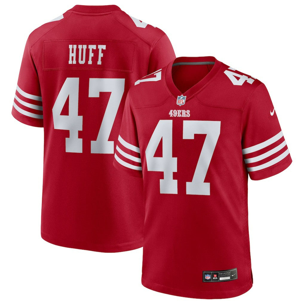 Bryce Huff San Francisco 49ers Team Game Jersey - Scarlet cheap