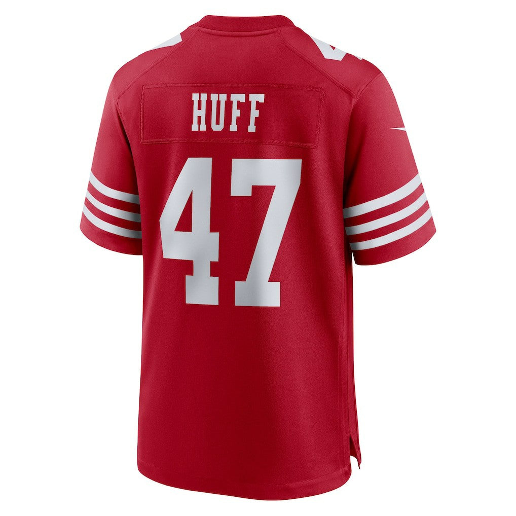 Bryce Huff San Francisco 49ers Team Game Jersey - Scarlet cheap