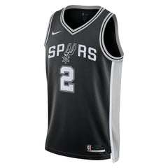 Dylan Harper San Antonio Spurs Unisex 2025 NBA Draft First Round Pick Swingman Jersey - Icon Edition - Black outlet