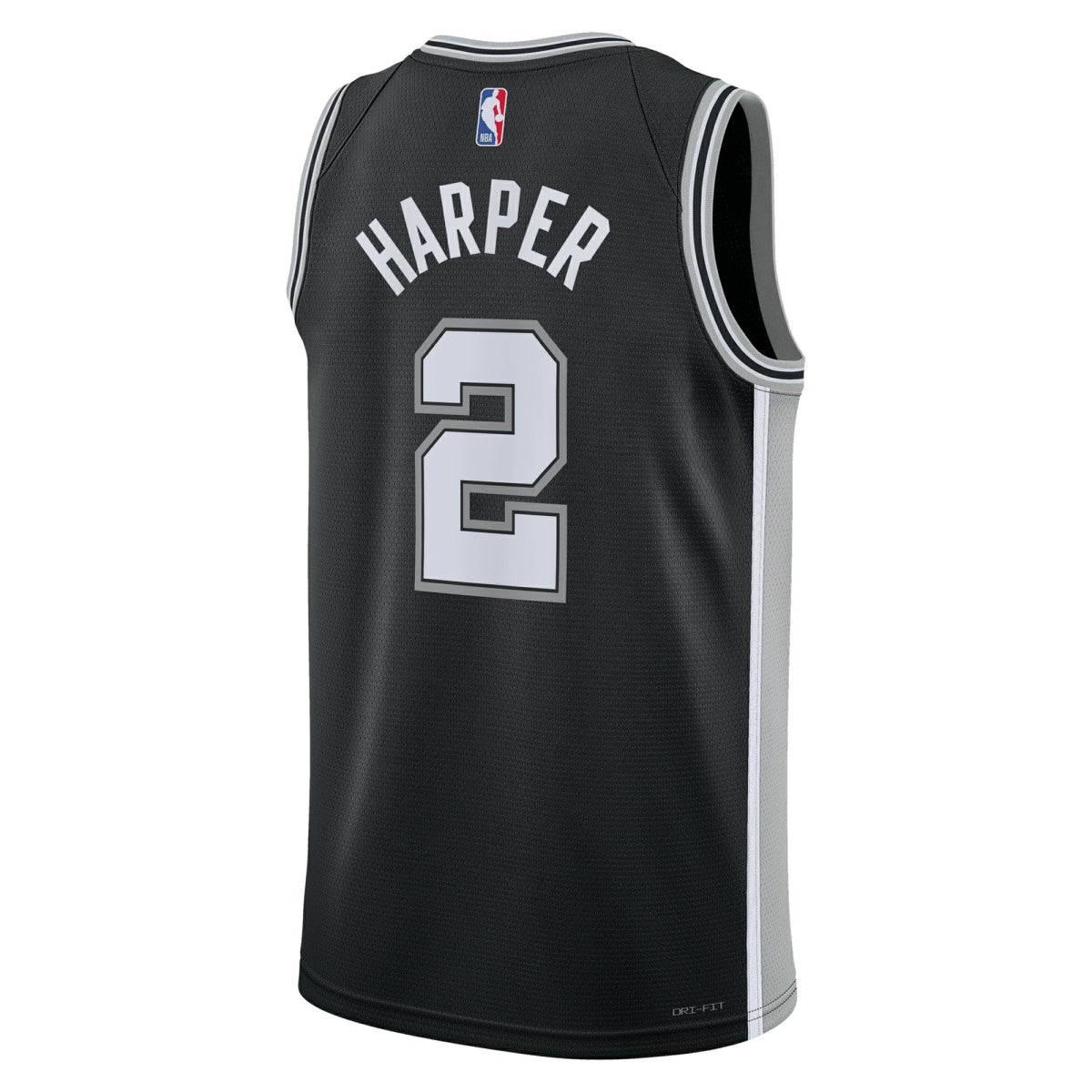 Dylan Harper San Antonio Spurs Unisex 2025 NBA Draft First Round Pick Swingman Jersey - Icon Edition - Black outlet