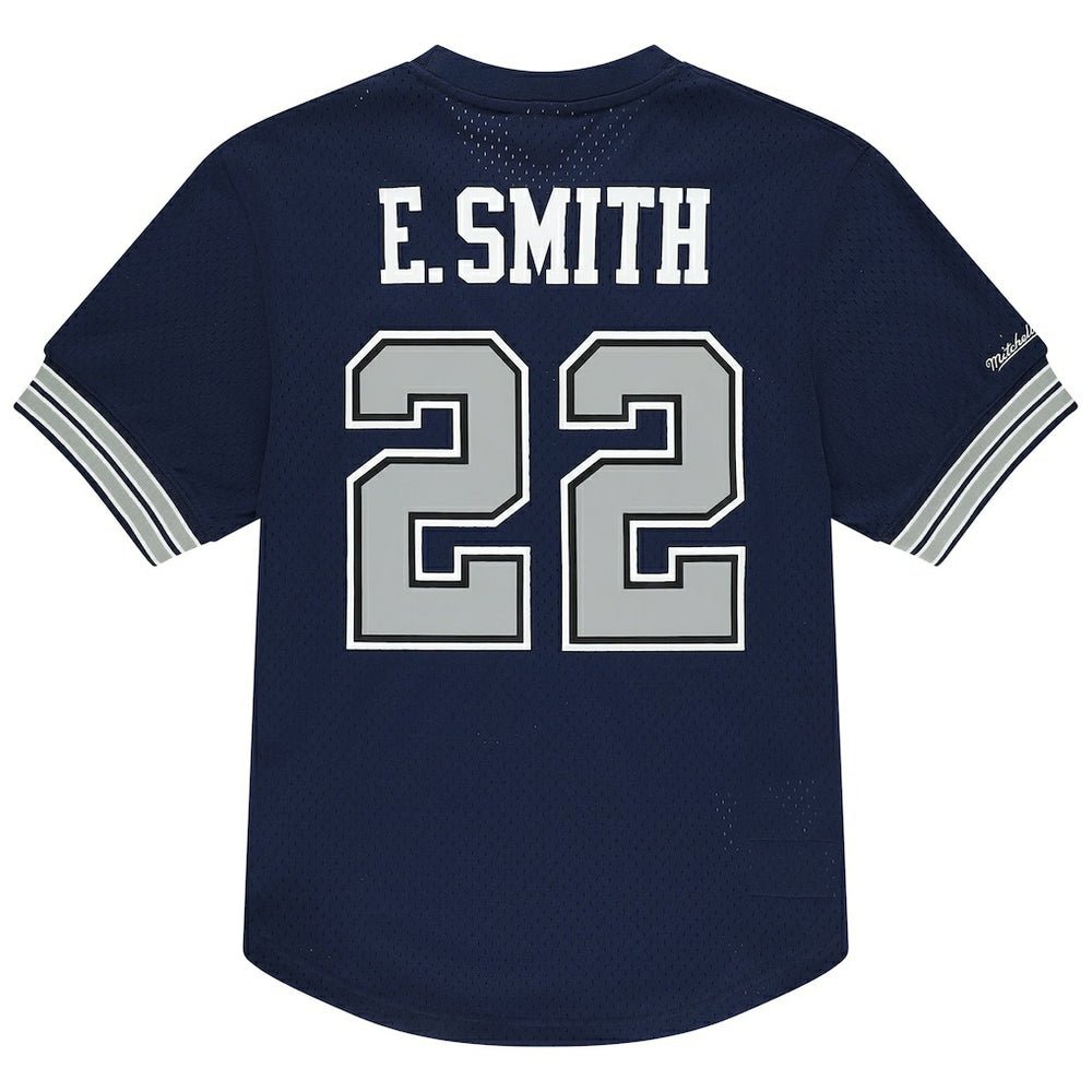 Emmitt Smith Dallas Cowboys Retired Player Name & Number Mesh T-Shirt - Navy sale