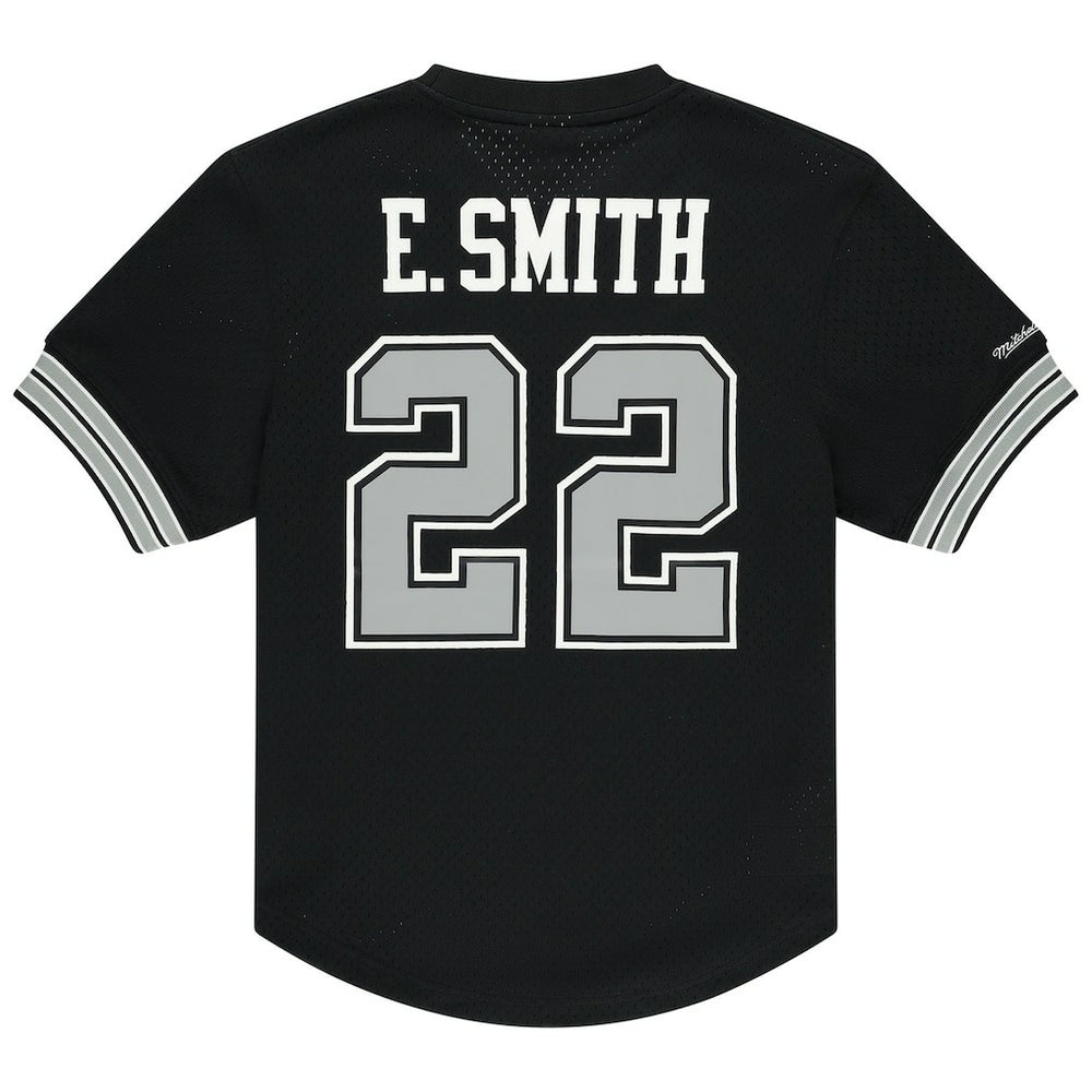 Emmitt Smith Dallas Cowboys Retired Player Name & Number Mesh Top - Black online