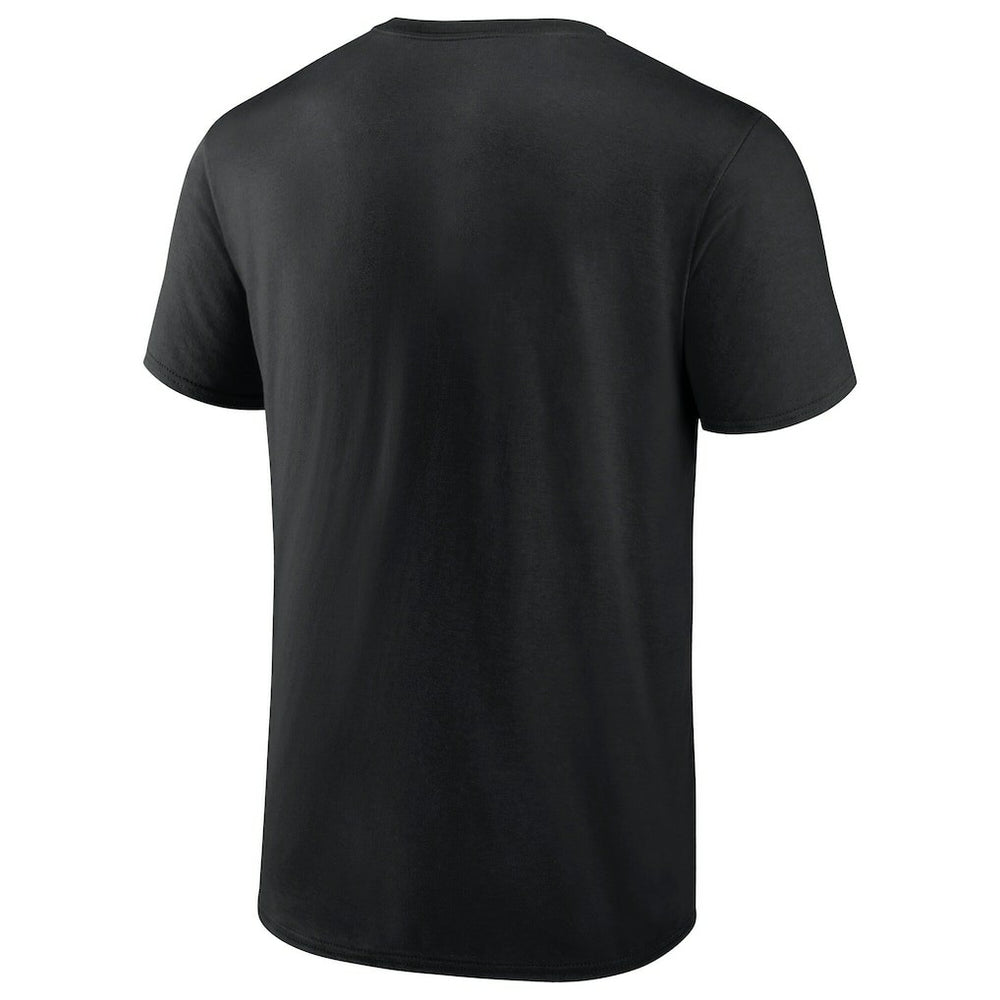 Detroit Pistons Color Block Slant Quick Strike T-Shirt sale - Black on sale