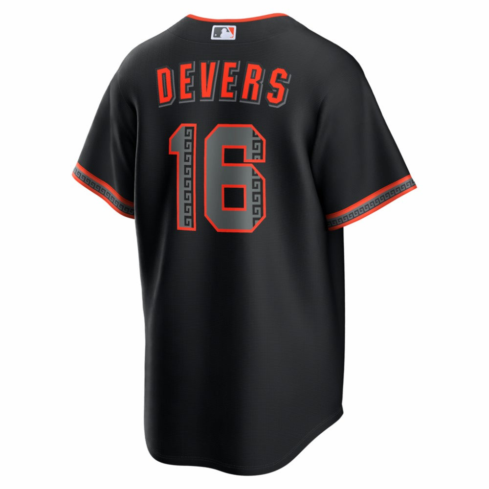 Rafael Devers San Francisco Giants Alternate Replica Jersey Black