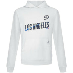 Los Angeles Dodgers Levelwear City Connect Relay Core Logo Pullover Hoodie White