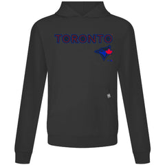 Toronto Blue Jays Levelwear City Connect Relay Back Splash Pullover Hoodie Black