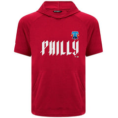 Philadelphia Phillies Levelwear City Connect Phase Core Logo Pullover Hoodie T-Shirt Red