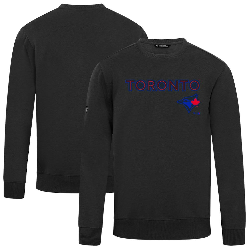 Toronto Blue Jays Levelwear City Connect Zane Back Splash Sweatshirt Black