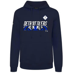 Detroit Tigers Levelwear City Connect Podium Core Logo Pullover Hoodie Navy