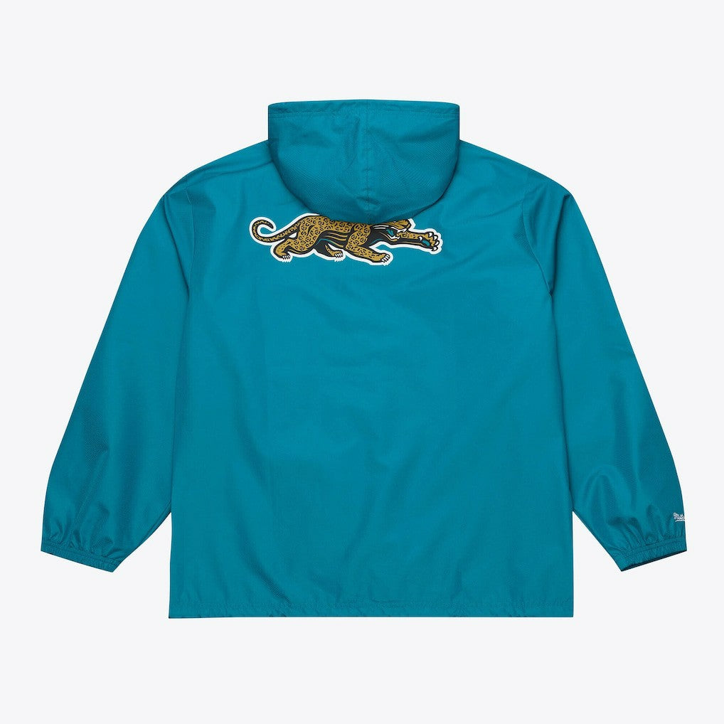Jacksonville Jaguars Coaches Full-Snap Hooded Windbreaker Jacket - Teal cheap