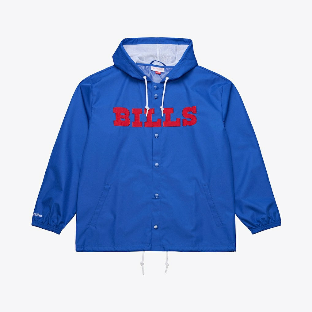 Buffalo Bills Coaches Full-Snap Hooded Windbreaker Jacket - Royal sale