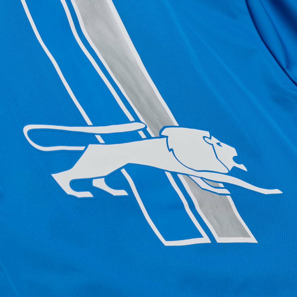 Detroit Lions Coaches Full-Snap Hooded Windbreaker Jacket - Blue for sale