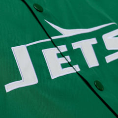 New York Jets Coaches Full-Snap Hooded Windbreaker Jacket - Green sale