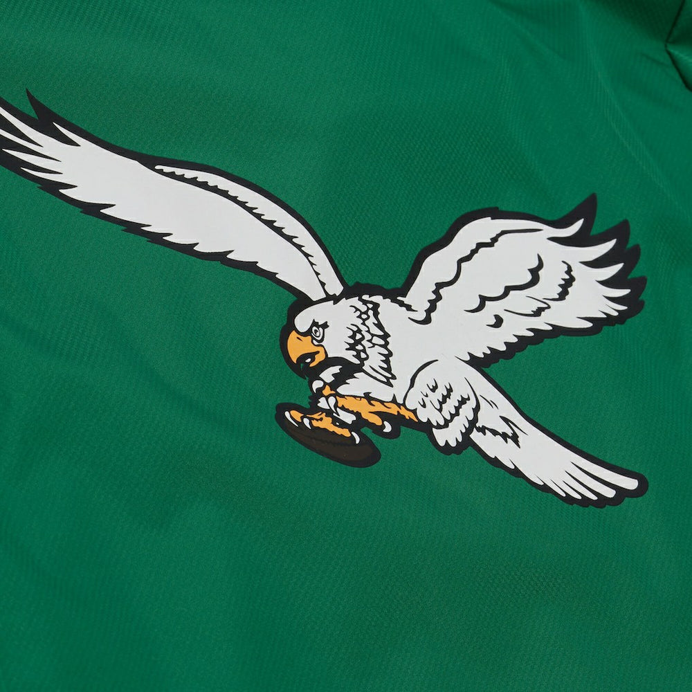 Philadelphia Eagles Coaches Full-Snap Hooded Windbreaker Jacket - Kelly Green outlet