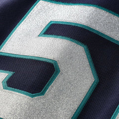 Ichiro Suzuki Seattle Mariners 2006 Cooperstown Mesh Batting Practice Button-Up Jersey Navy