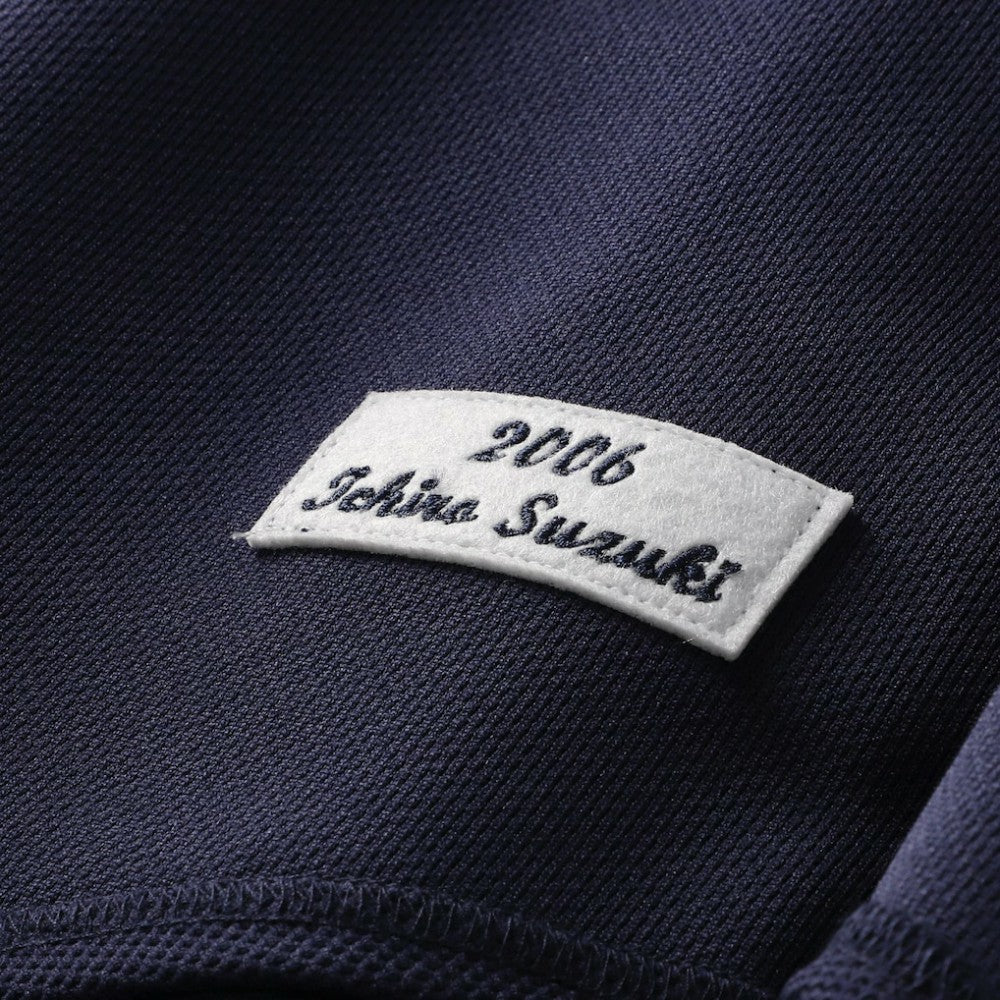 Ichiro Suzuki Seattle Mariners 2006 Cooperstown Mesh Batting Practice Button-Up Jersey Navy
