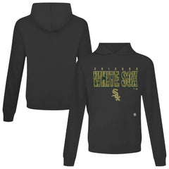 Chicago White Sox Levelwear Relay Protect Pullover Hoodie Black