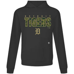 Detroit Tigers Levelwear Relay Protect Pullover Hoodie Black