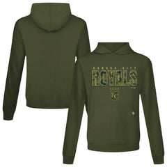 Kansas City Royals Levelwear Relay Protect Pullover Hoodie Green