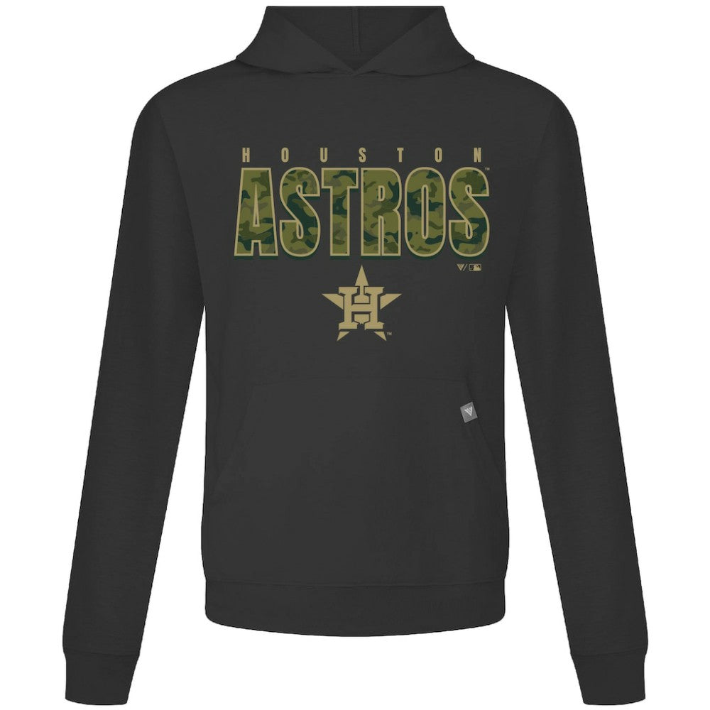 Houston Astros Levelwear Relay Protect Pullover Hoodie Black