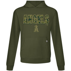 Los Angeles Angels Levelwear Relay Protect Pullover Hoodie Green