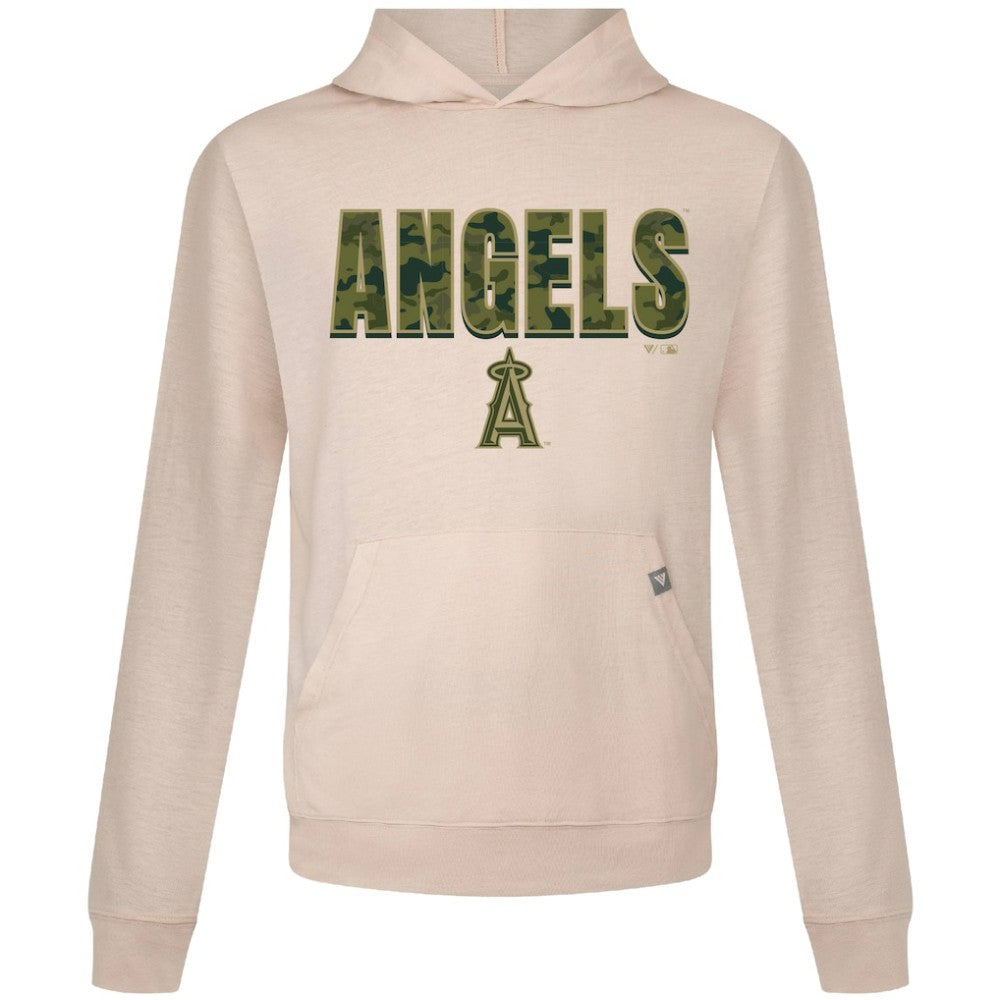 Los Angeles Angels Levelwear Relay Protect Pullover Hoodie Khaki