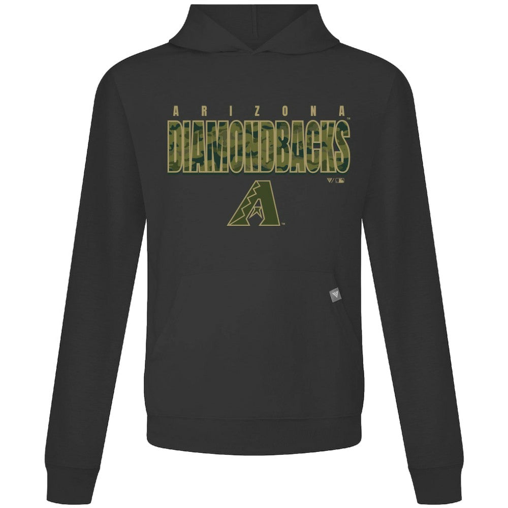 Arizona Diamondbacks Levelwear Relay Protect Pullover Hoodie Black