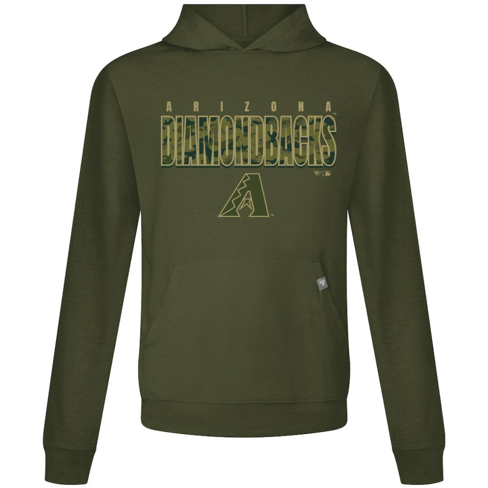 Arizona Diamondbacks Levelwear Relay Protect Pullover Hoodie Green