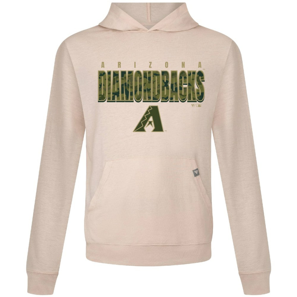 Arizona Diamondbacks Levelwear Relay Protect Pullover Hoodie Khaki