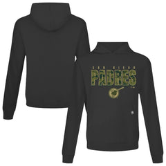 San Diego Padres Levelwear Relay Protect Pullover Hoodie Black
