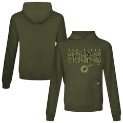 San Diego Padres Levelwear Relay Protect Pullover Hoodie Green