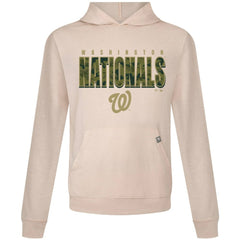 Washington Nationals Levelwear Relay Protect Pullover Hoodie Khaki