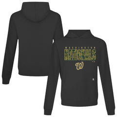 Washington Nationals Levelwear Relay Protect Pullover Hoodie Black