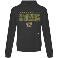 Washington Nationals Levelwear Relay Protect Pullover Hoodie Black