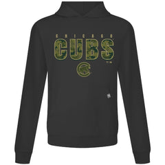 Chicago Cubs Levelwear Relay Protect Pullover Hoodie Black